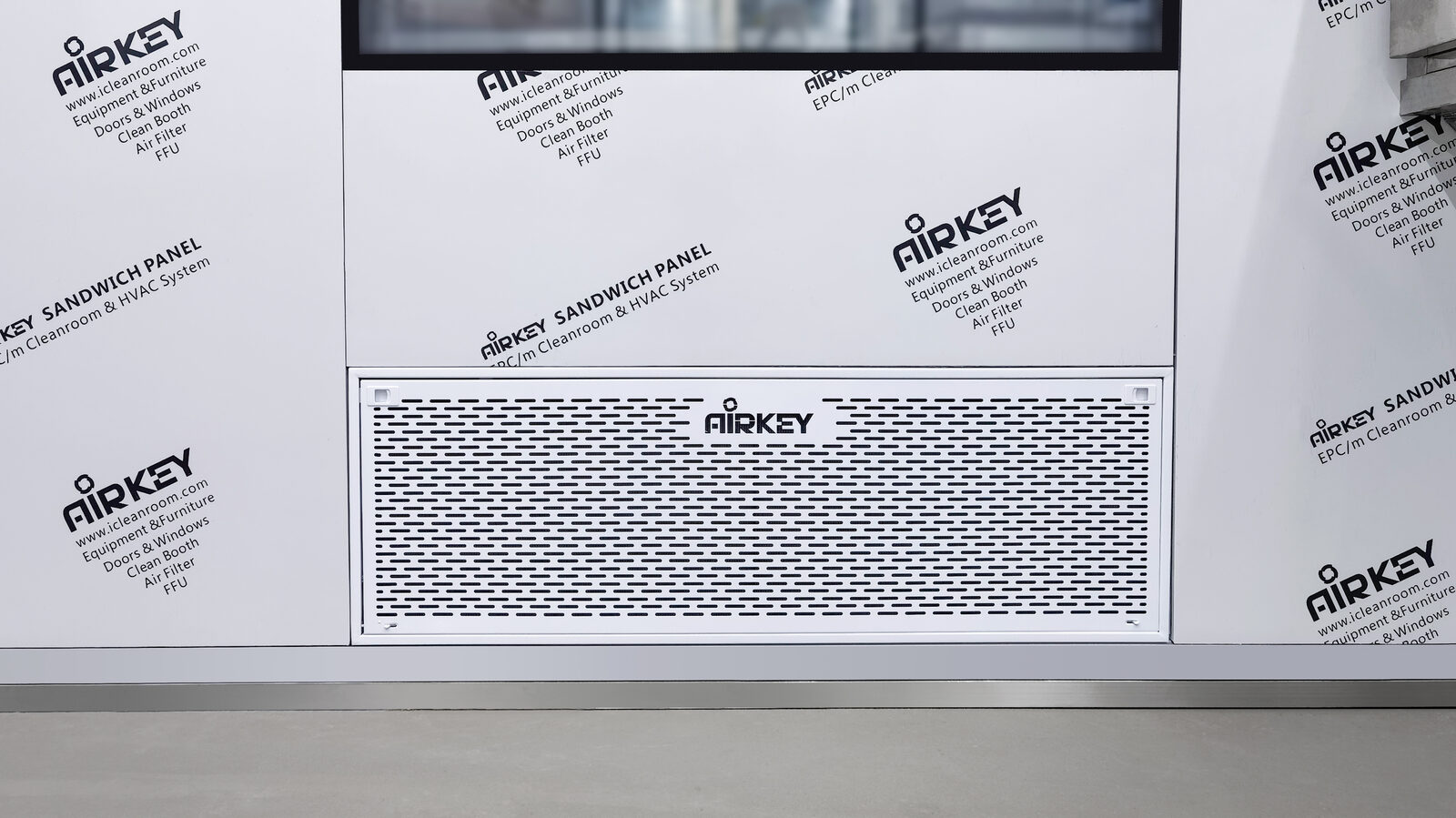 hardwall cleanroom diffuser plate