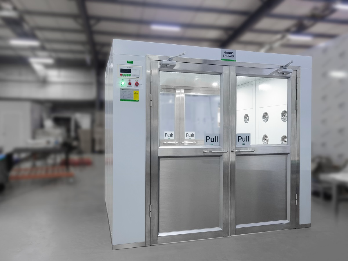 Cargo air shower