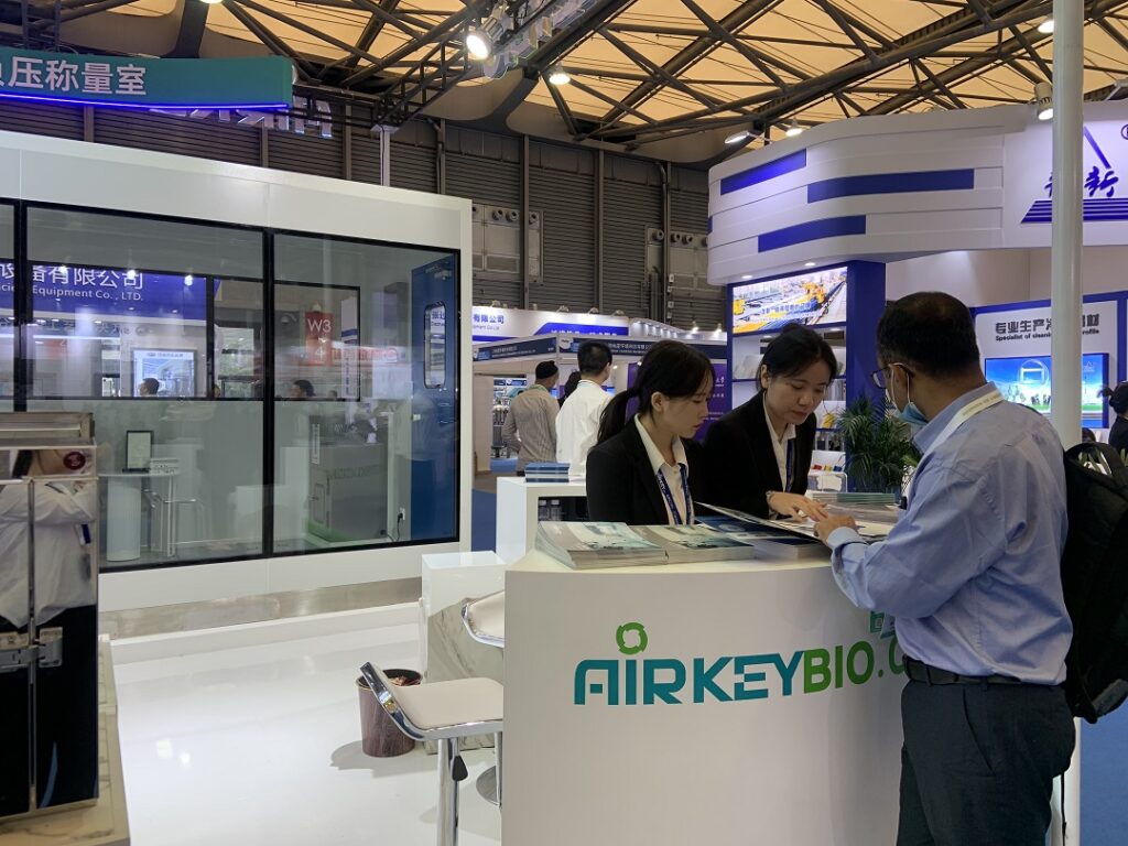 Airkey attended the 2023 CPHI Exhibition
