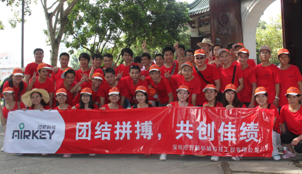 Team building activities in Eastern overseas Chinese town