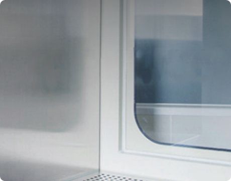 Stainless steel inside