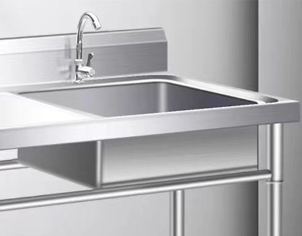 Stainless steel, rigid and easy to clean Automatic/manual faucet optional