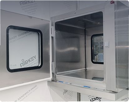 Stainless steel inside