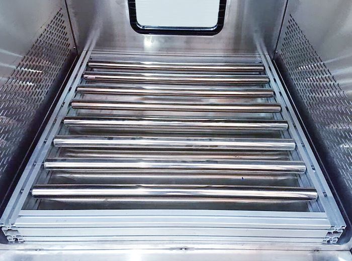 Various rollers optional for easier and free pass-through