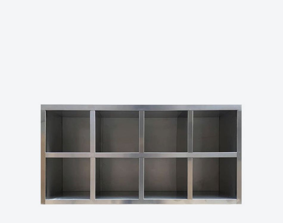 Multi-shelf storage space