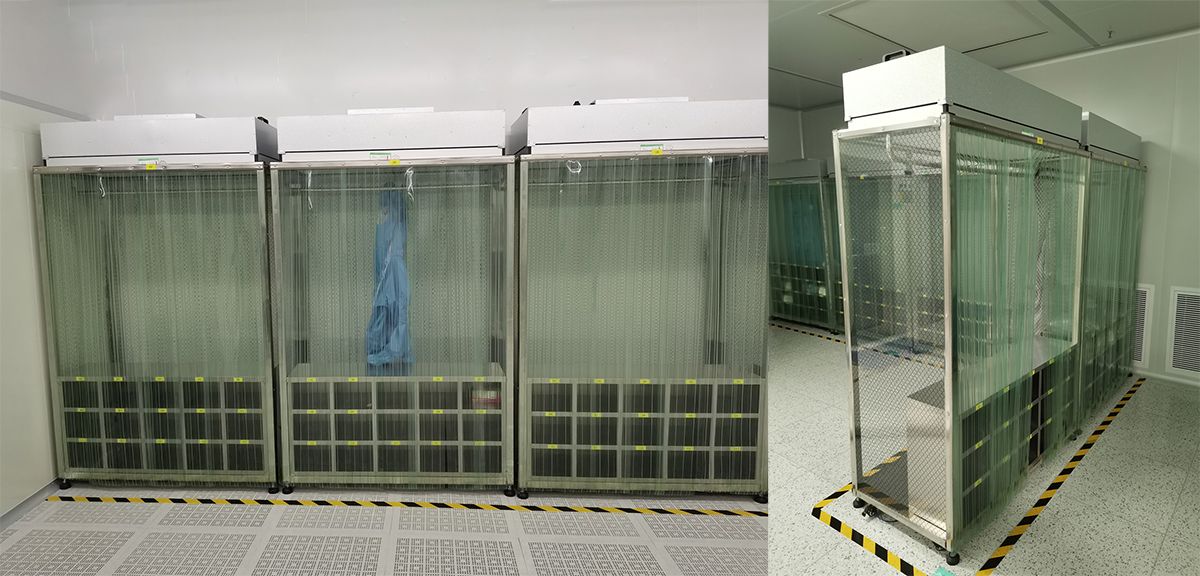 Laminar wardrobe
