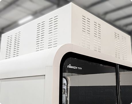 Low noise ventilation system