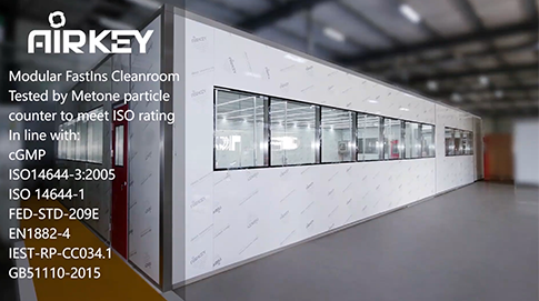 AK-castle GMP Modular Cleanroom