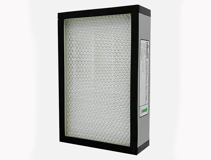 HEPA filter effectively captures 99.99% of 0.3μm particles