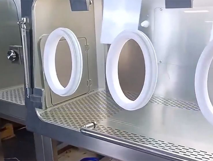 Hydrogen peroxide sterilization and decomposition system