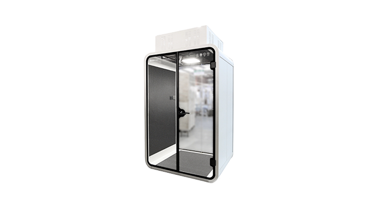 Clean Silent Booth