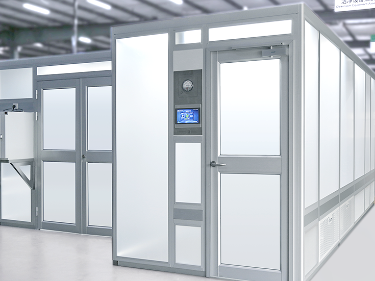 Turnkey modular cleanroom solution Big or small, all fully equipped