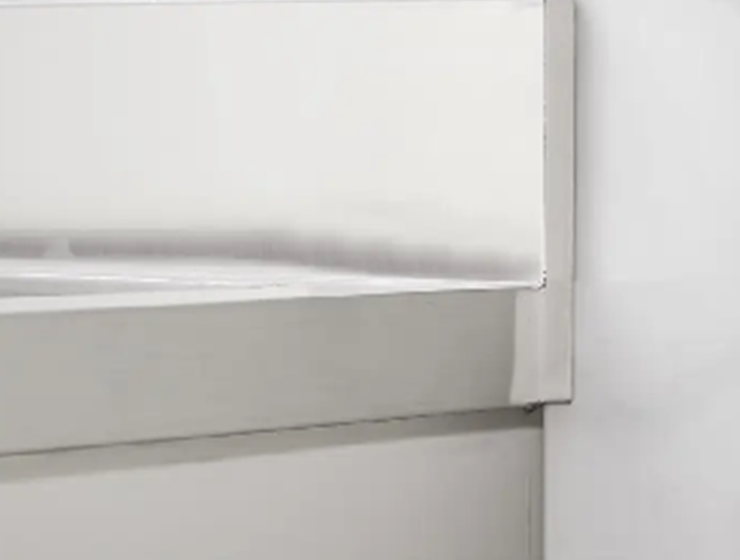 Backsplash to avoid water splashes