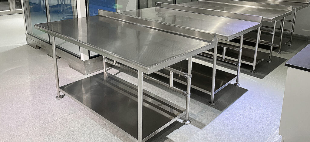 SS worktable for clean room 5