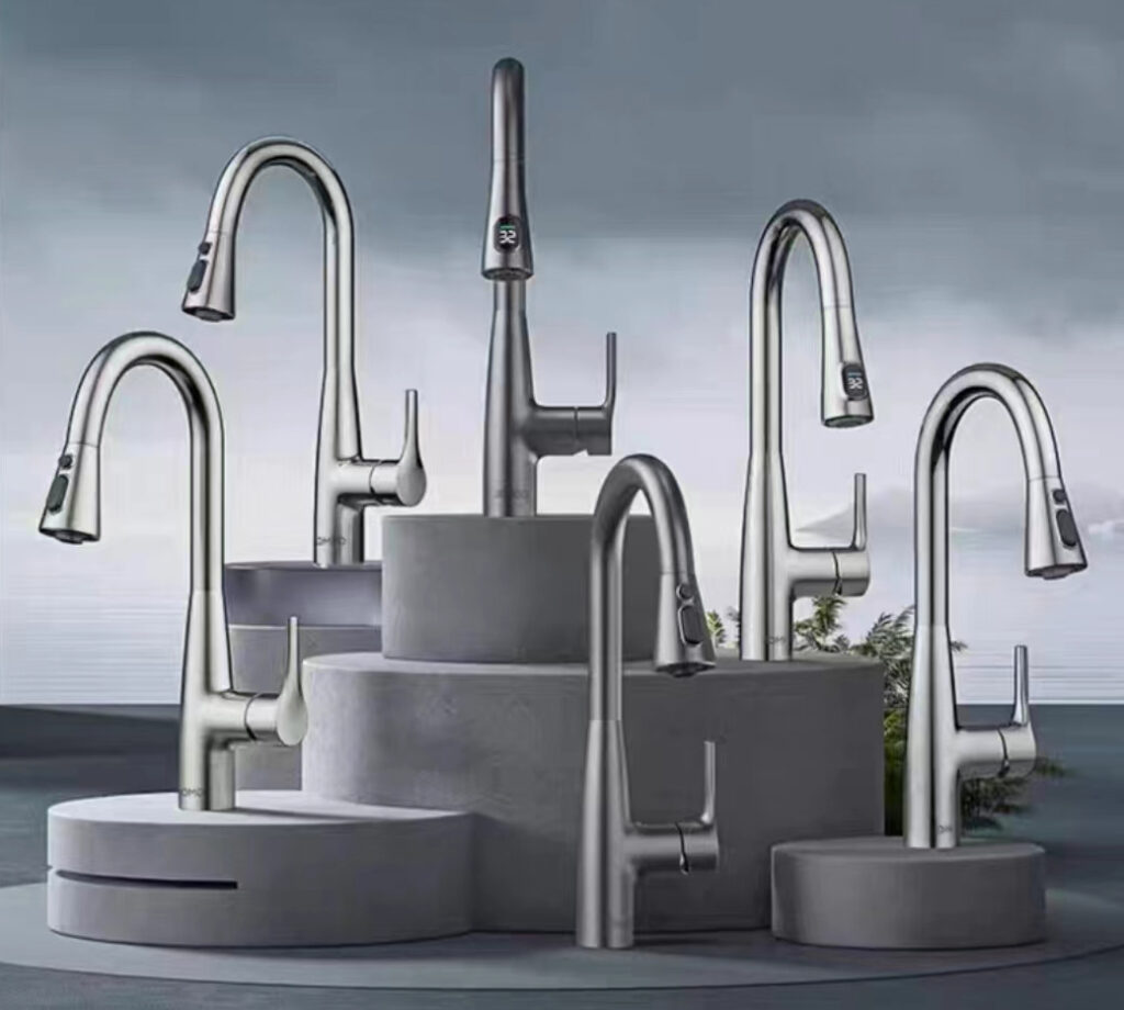 SS sink table faucet for clean room 5
