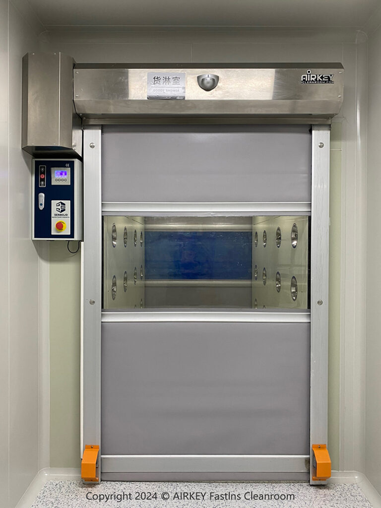Cargo air shower for cleanroom 2