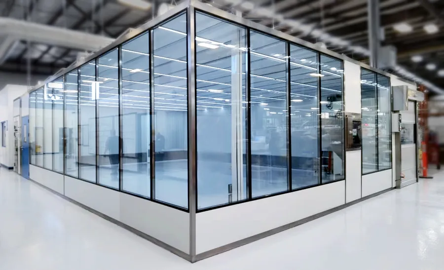 Semiconductor Clean Room Project – High Continuous Window Modular Cleanroom