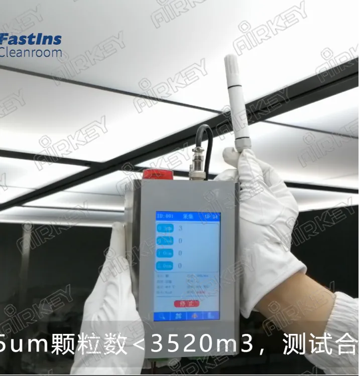 Laminar air flow chamber