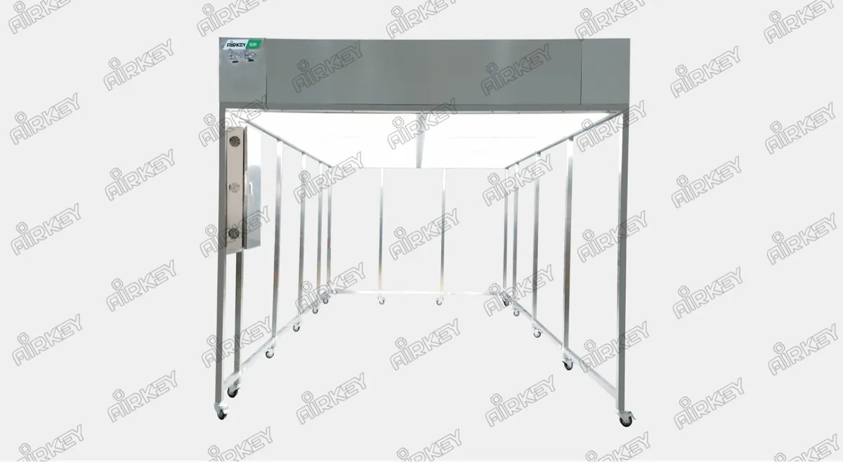 Mobile laminar air flow
