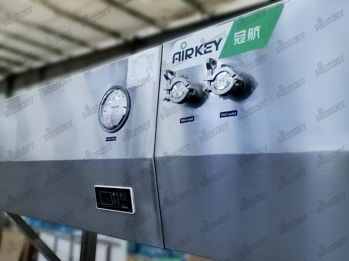 PAO port Laminar air flow