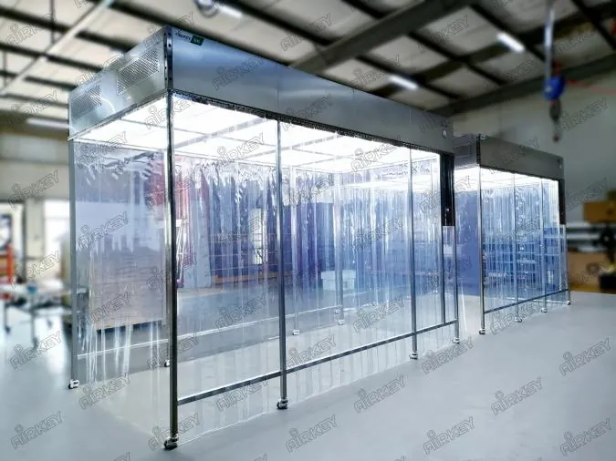 ISO5 Biological Laboratory Mobile Laminar Air Flow Project