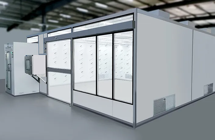 Portugal Electronics Cleanroom- Fast Installation ISO6 Modular Cleanroom