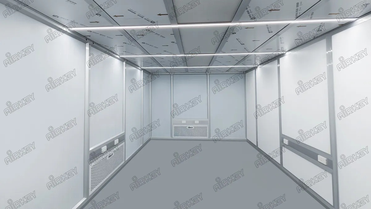 Free-standing Structure Modular Cleanroom