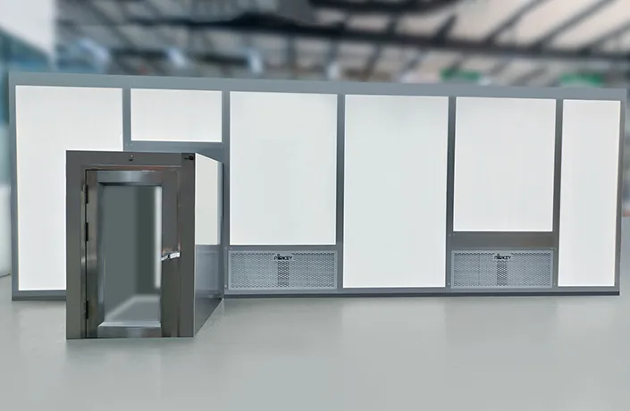 ISO7 Laboratory Modular Cleanroom Project