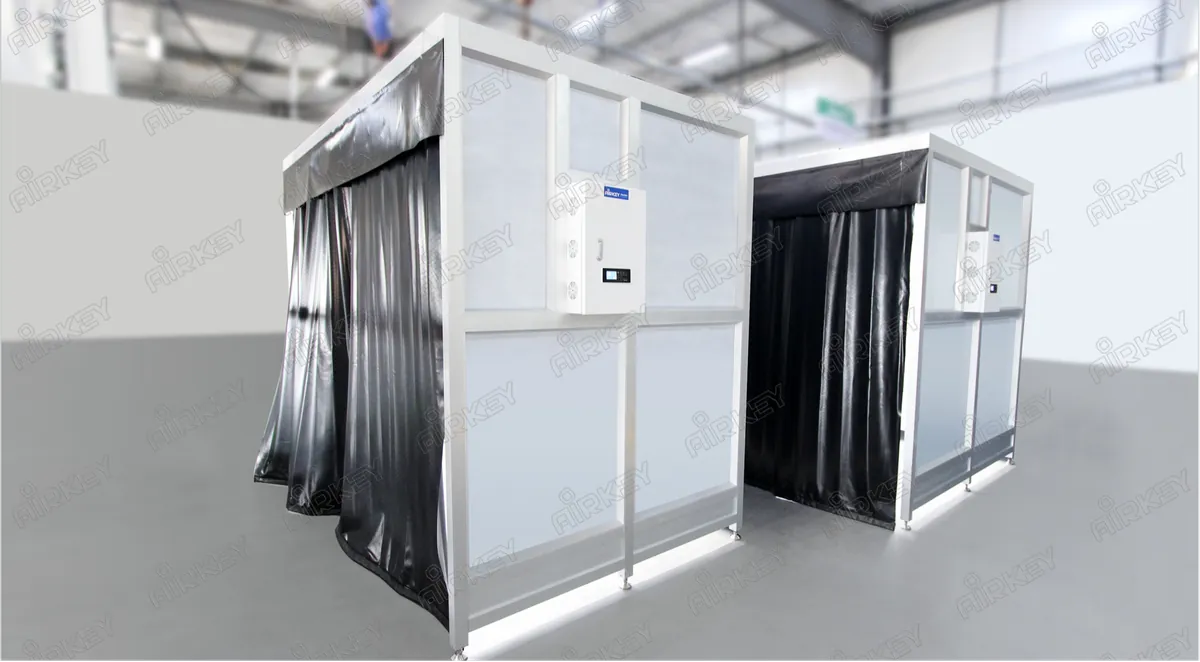 Laser Machine Research -Modular Cleanroom