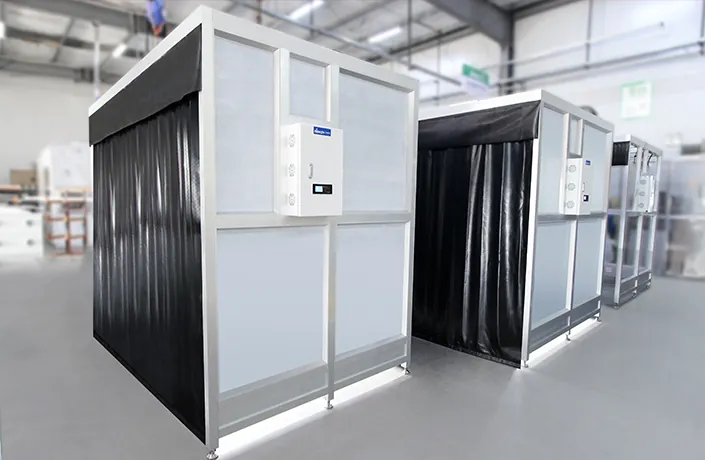 Laser Machine Research -Modular Cleanroom