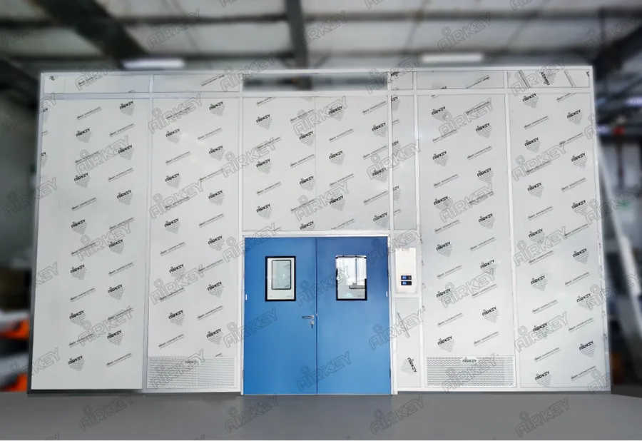Modular Paint Spraying Cleanroom