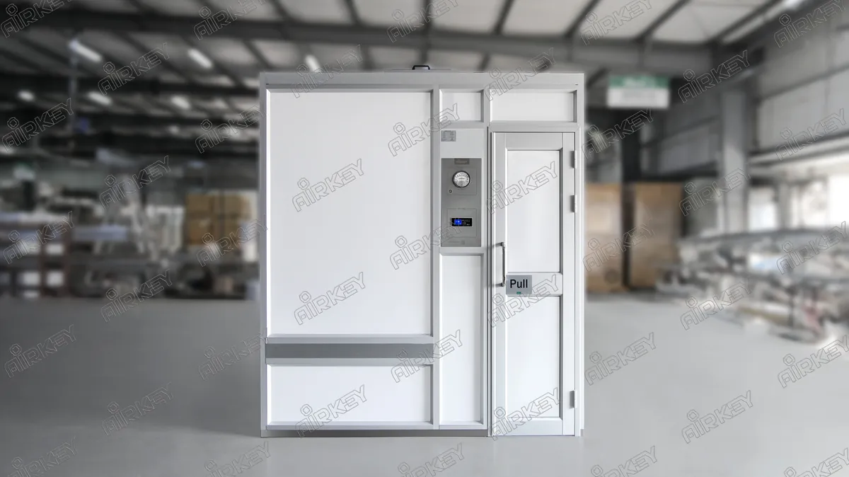 HVAC system modular cleanroom