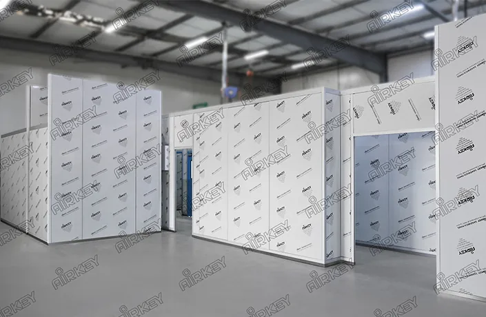 Multi-room Pharmaceutical GMP Modular Cleanroom