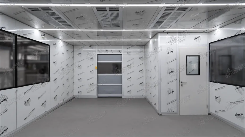 Class 10,000 HVAC System Modular Cleanroom