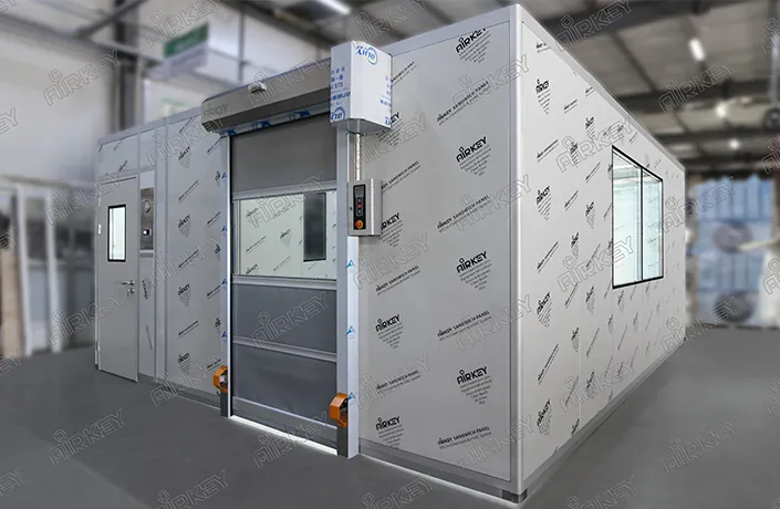 ISO7 Modular Cleanroom for Automobile Parts in Lithuania