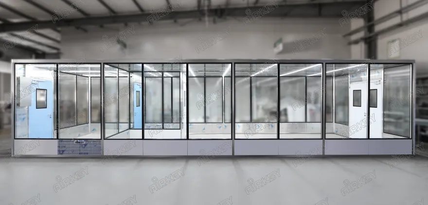 Different pressure cleanroom