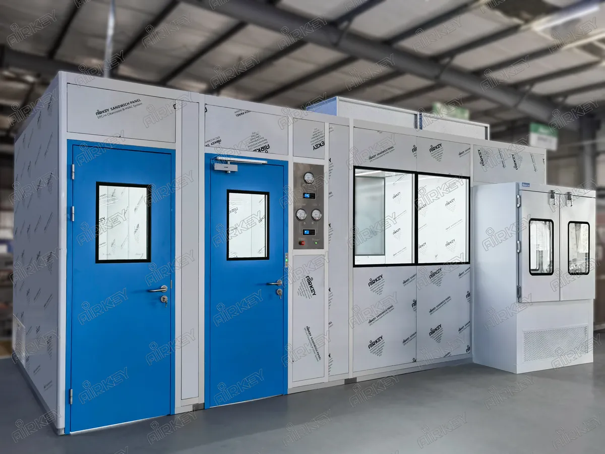 ISO8 HVAC Hardwall Cleanroom