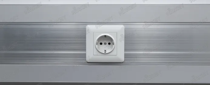 Modular Cleanroom electrical sockets
