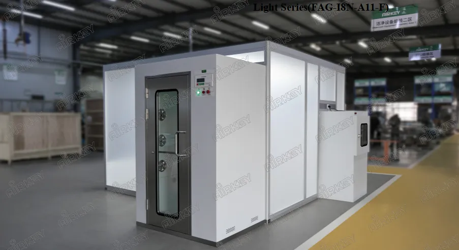 ISO8 Class 100,000 modular cleanroom with air shower room