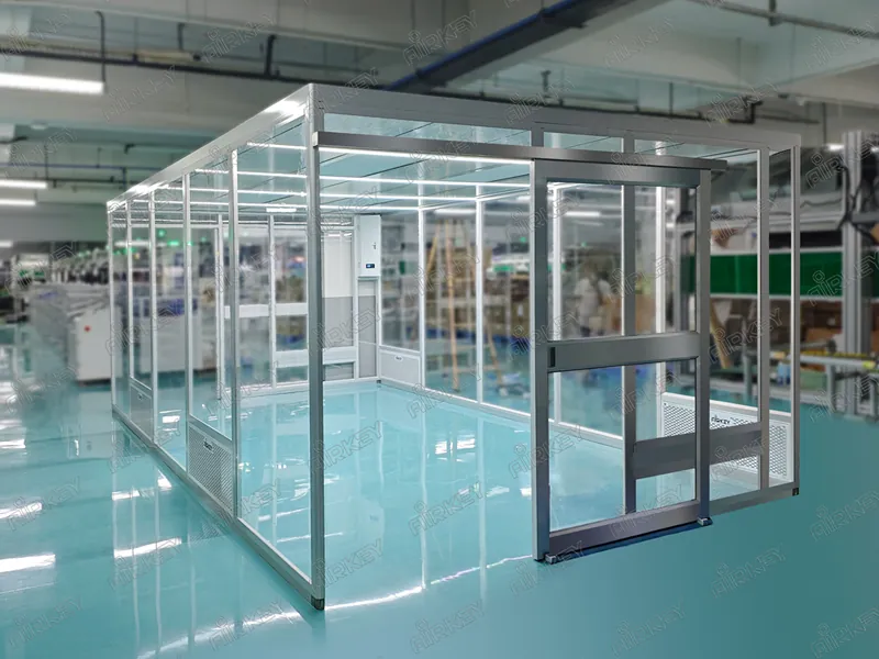 ISO7 Intelligent Lock Production- Modular Cleanroom