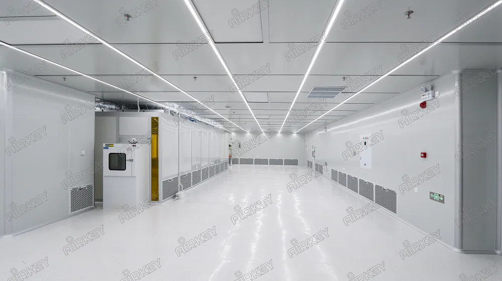 Anti-static PVC sheet flooring used in the cleanroom to prevent electrostatic discharge