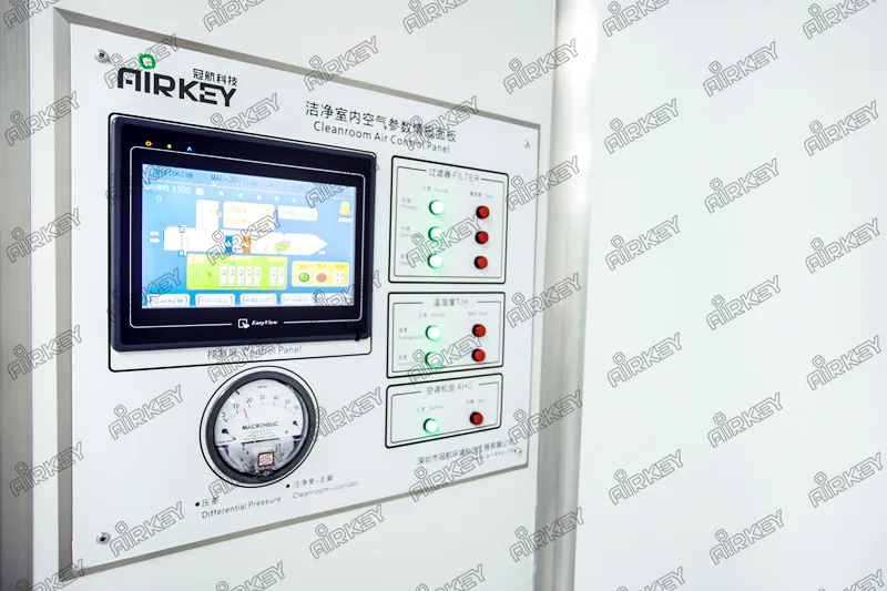 Smart modular HVAC system in semiconductor cleanroom