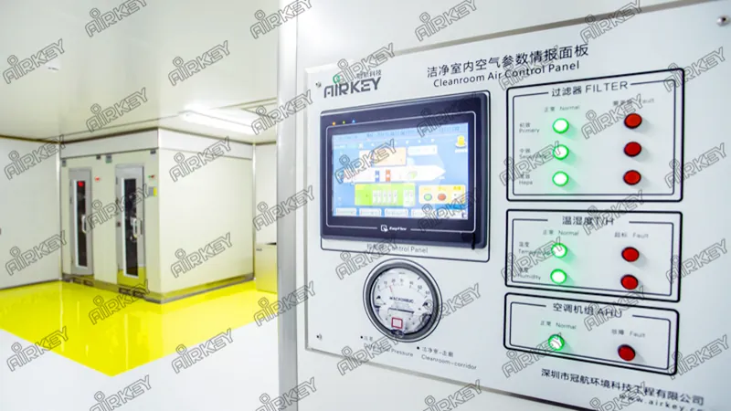 cleanroom smart monitoring HVAC system