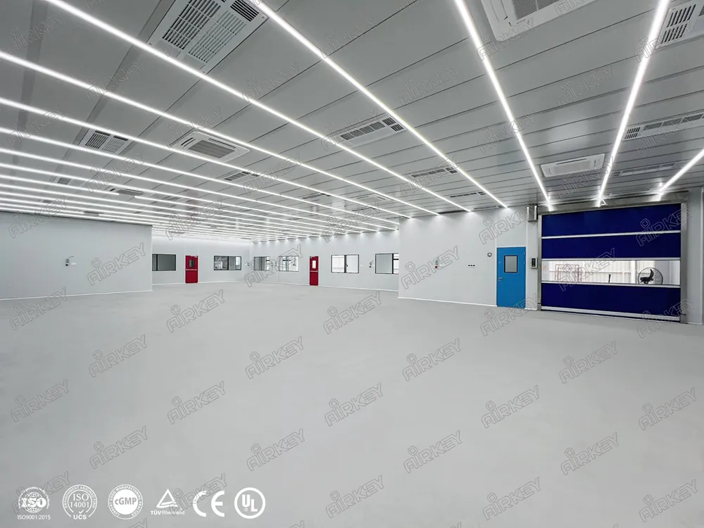 Custom Modular Cleanroom for Precision Wafer Processing Machinery