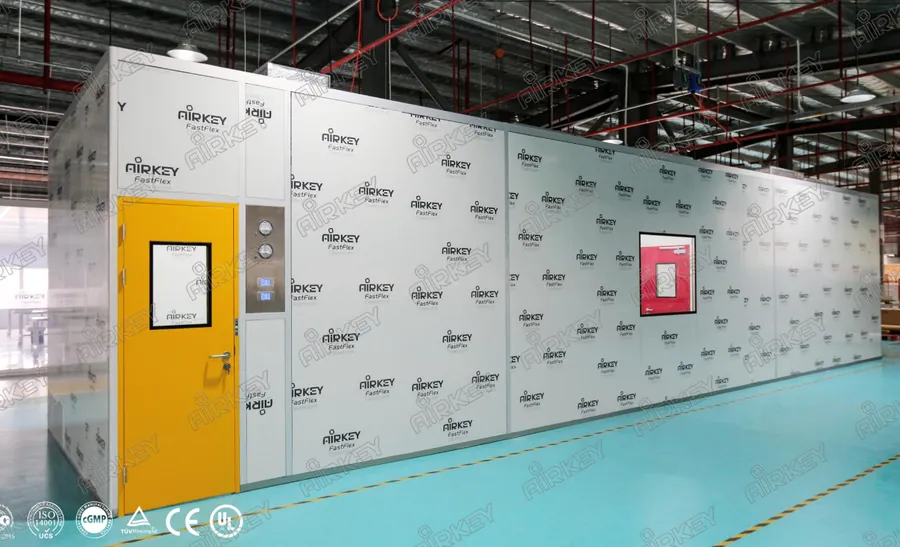 UK Semiconductor ESC Modular Cleanroom Project | ISO 6 & ISO 7 Cleanroom Solution