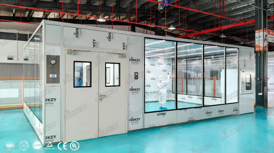 Laser Machinery Manufacturing -Modular Cleanroom