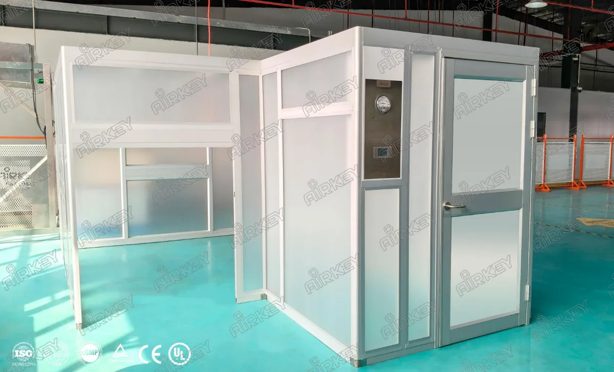 pharmaceutical modular cleanroom