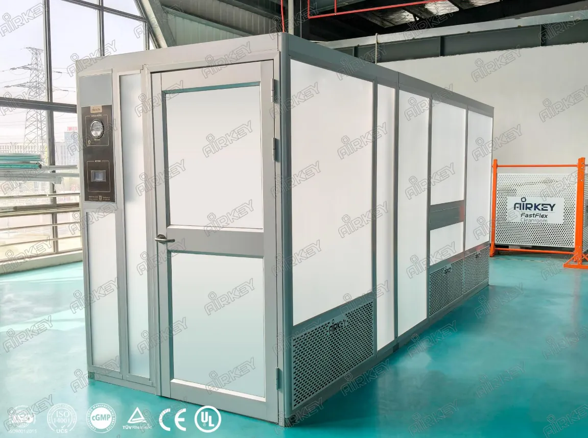 pharmaceutical modular cleanroom