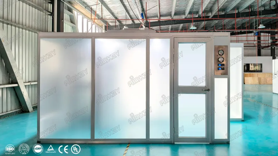 ISO 6 Modular Cleanroom for PVD-CVD Heating Tape Manufacturing in Wuxi