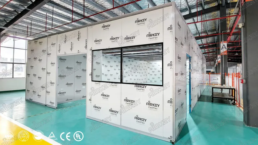 Tanzania Biological Reagent Packaging Modular Cleanroom Project for Biotechnology Manufacturing